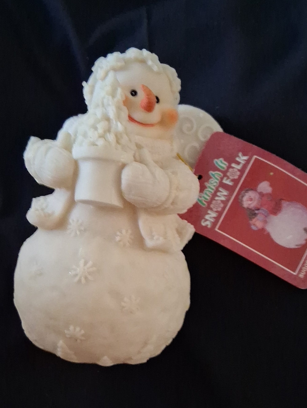 Snowfolk White Snowman Figurine - Home Accents